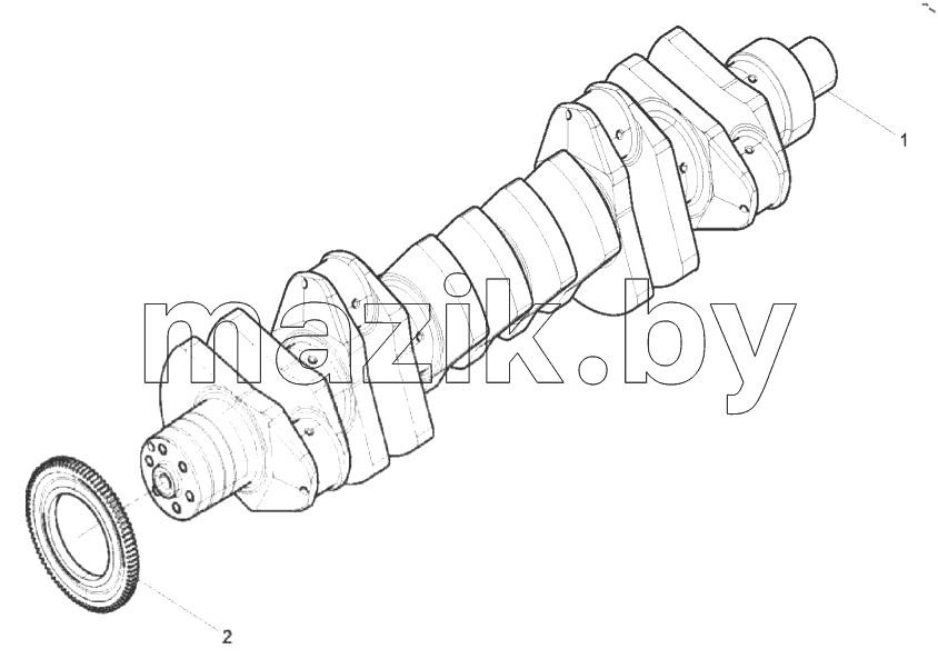  Crankshaft Subassembly