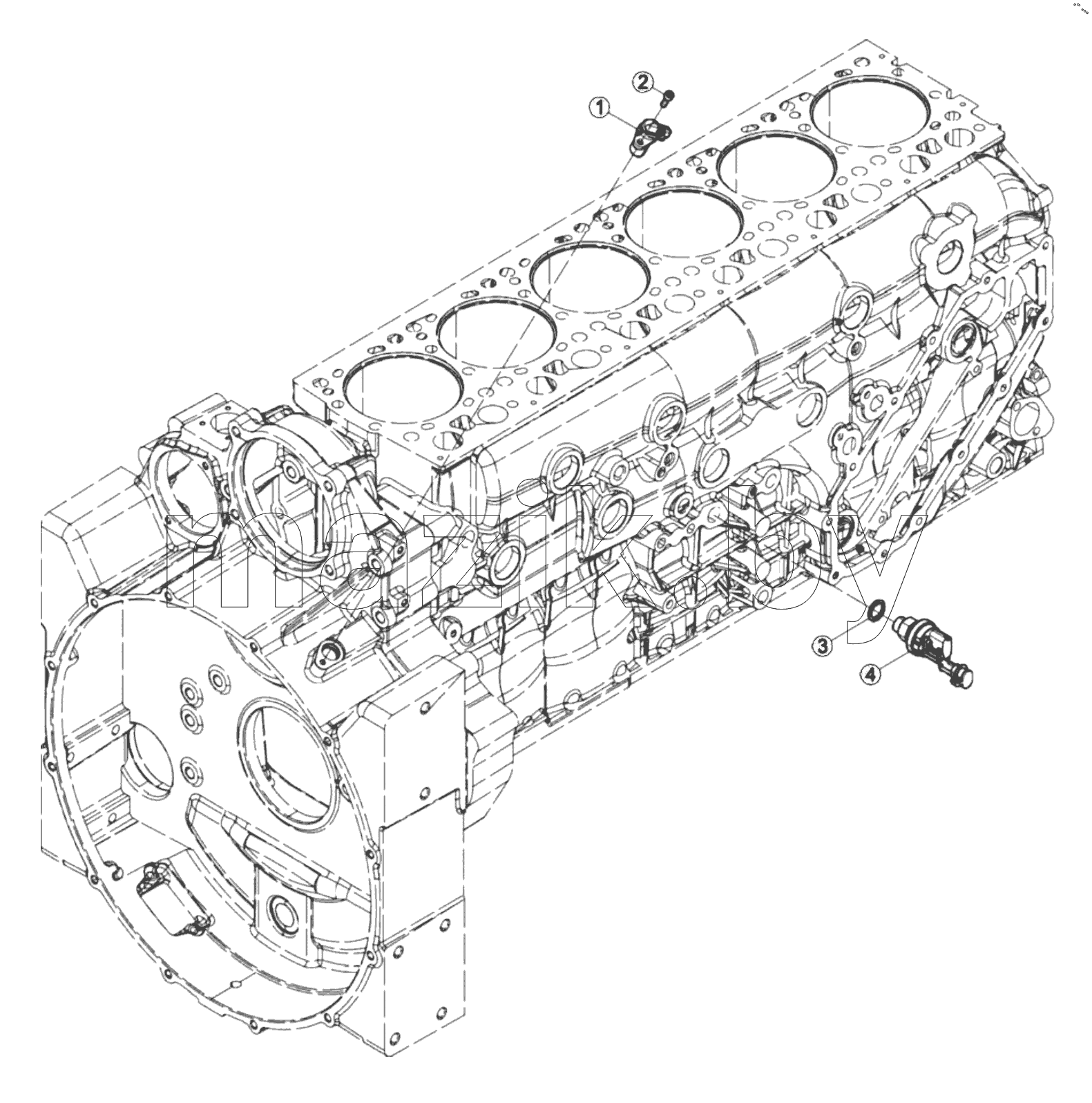  Electronic Control System Harness Group