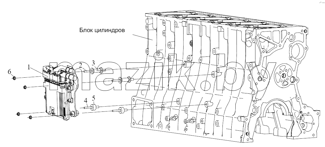  Блок управления двигателем