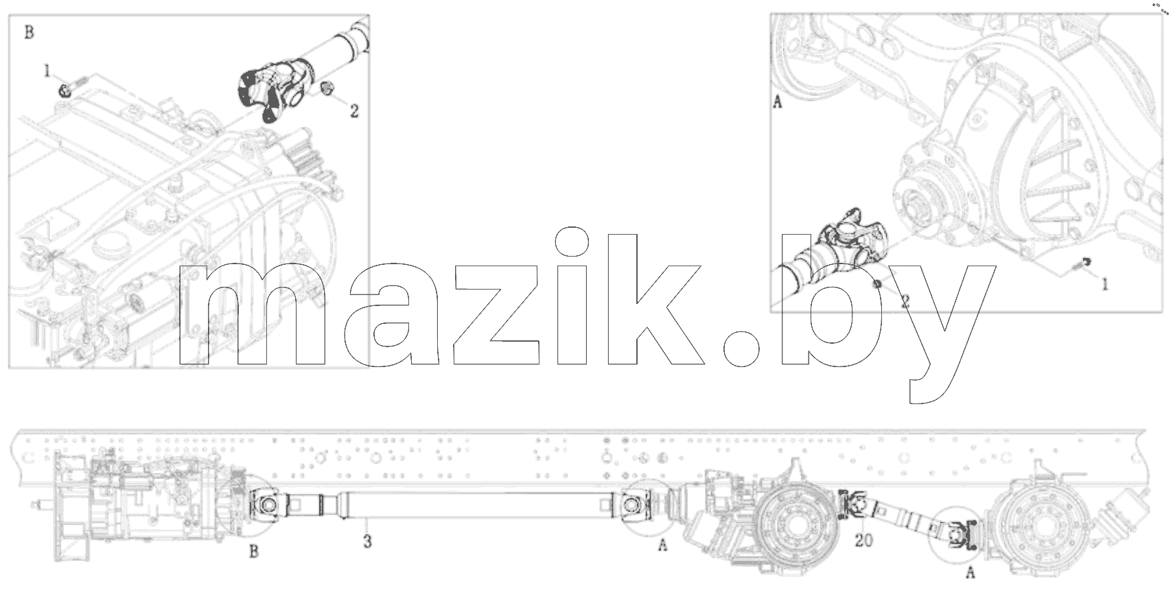  Drive Shaft Assembly Module
