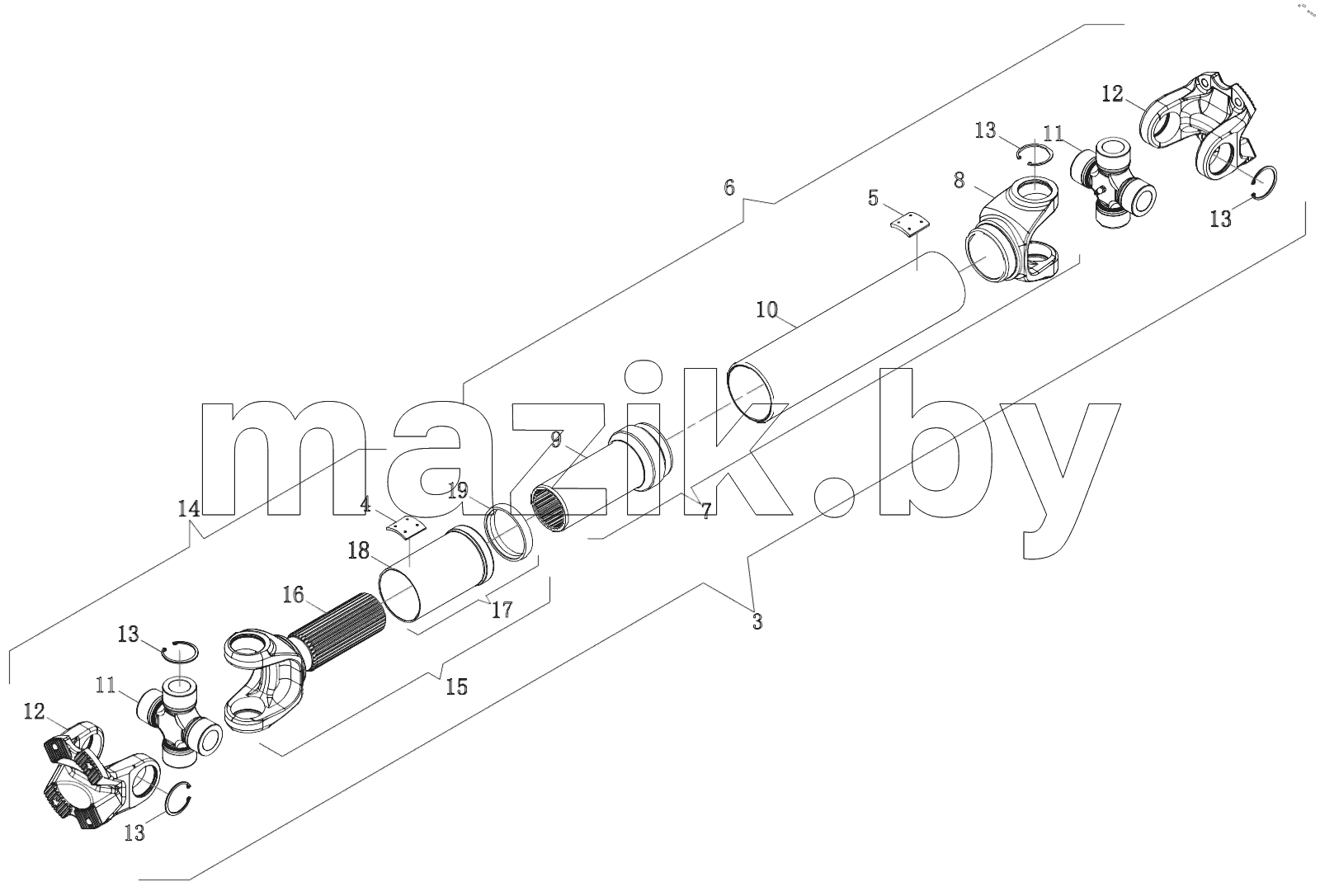  Drive Shaft Assembly Module