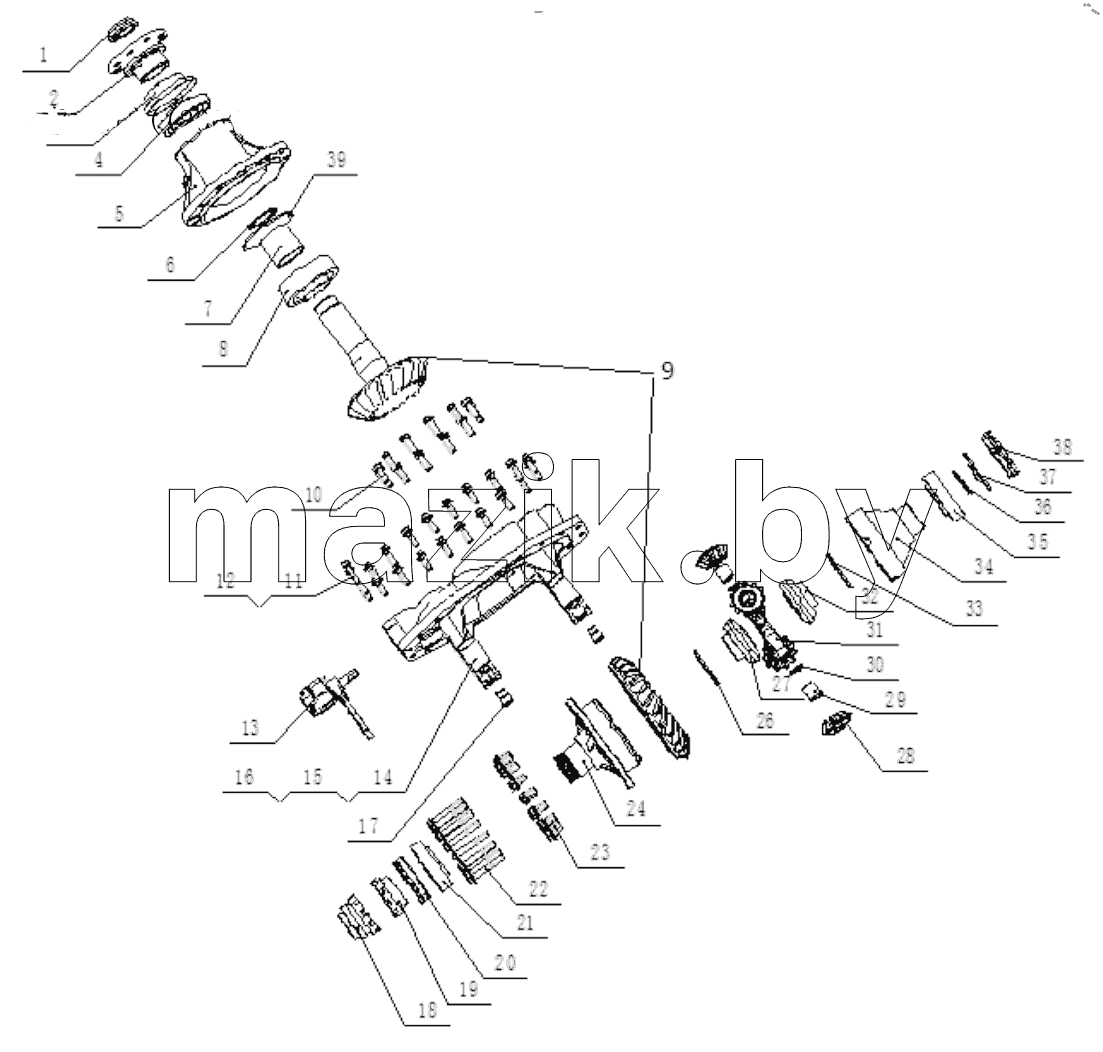  Main Reductor Assembly