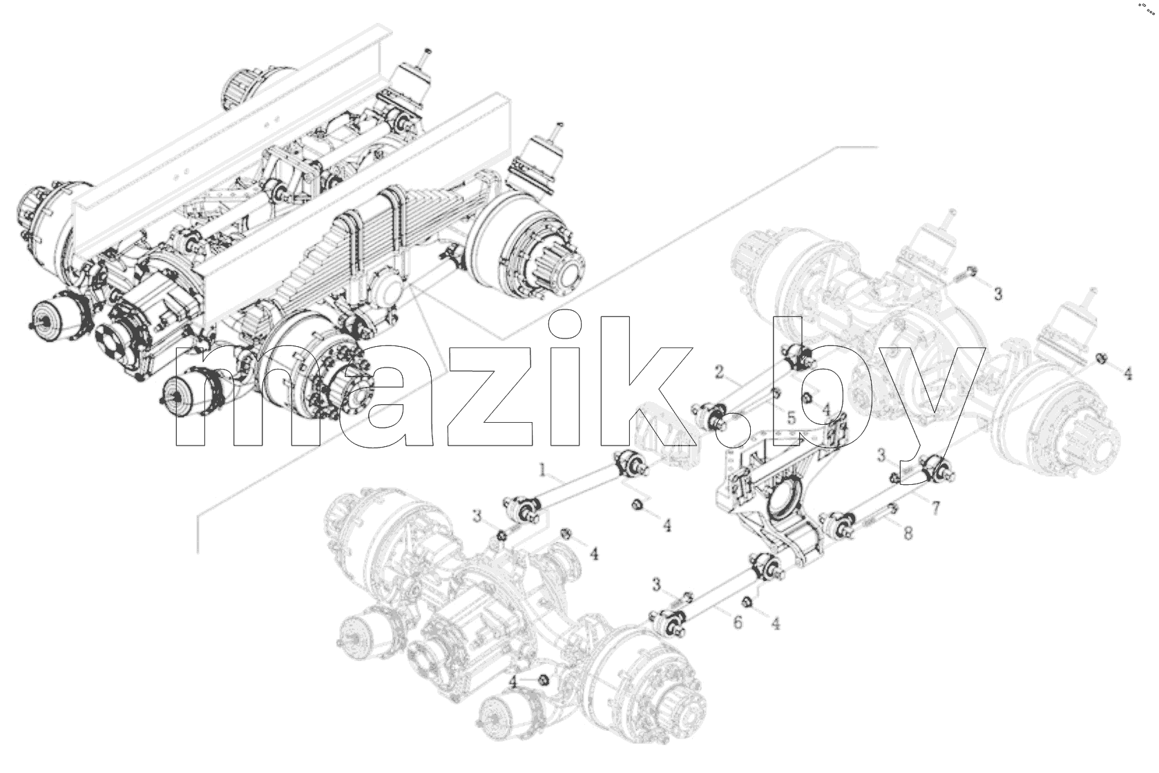  Rear Balance Suspension Module