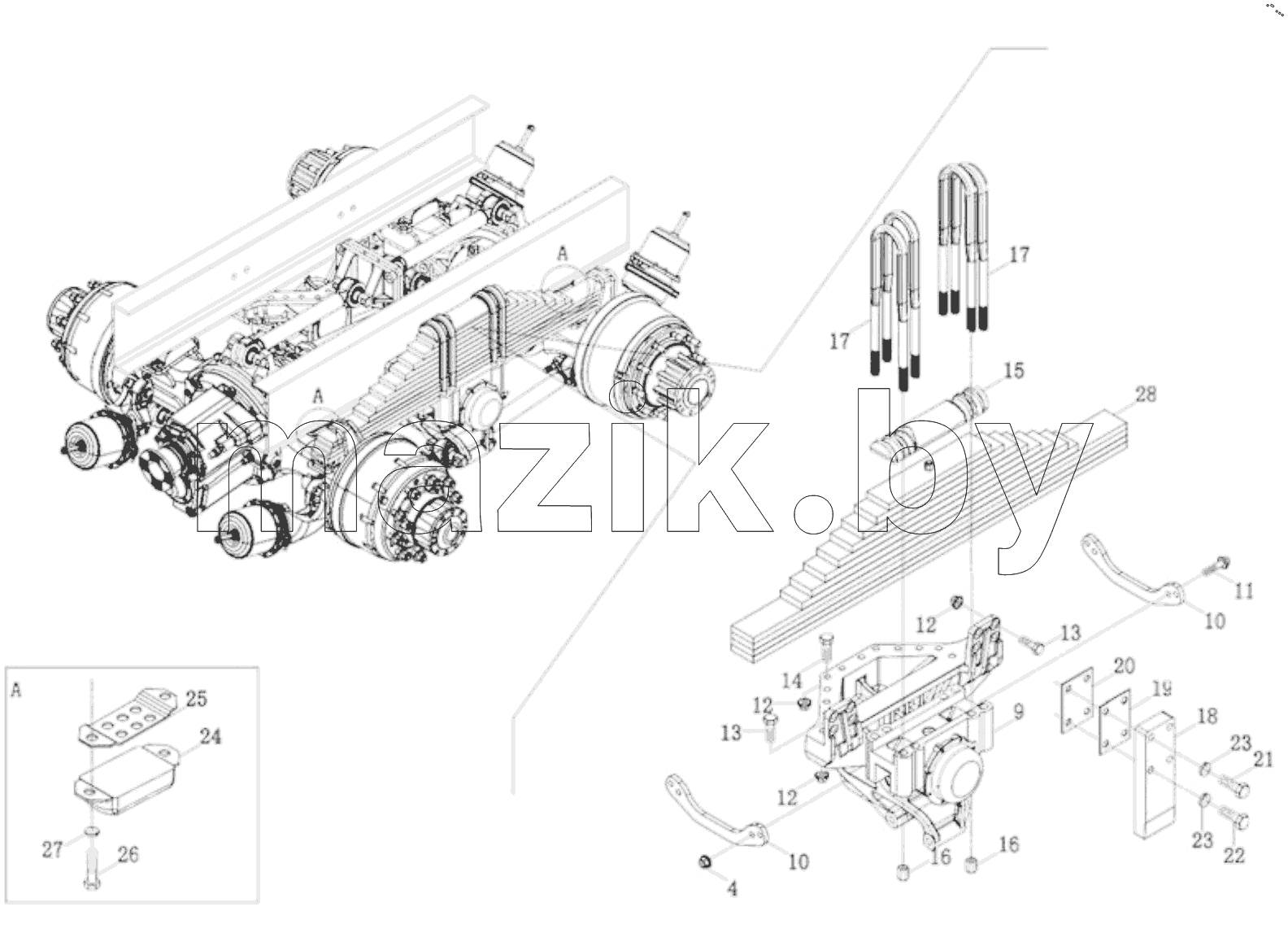  Rear Balance Suspension Module