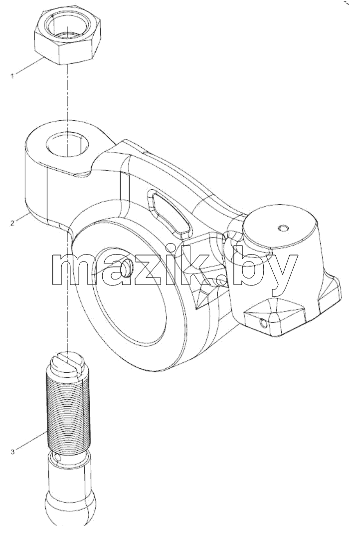  Brake Rocker Arm Assembly