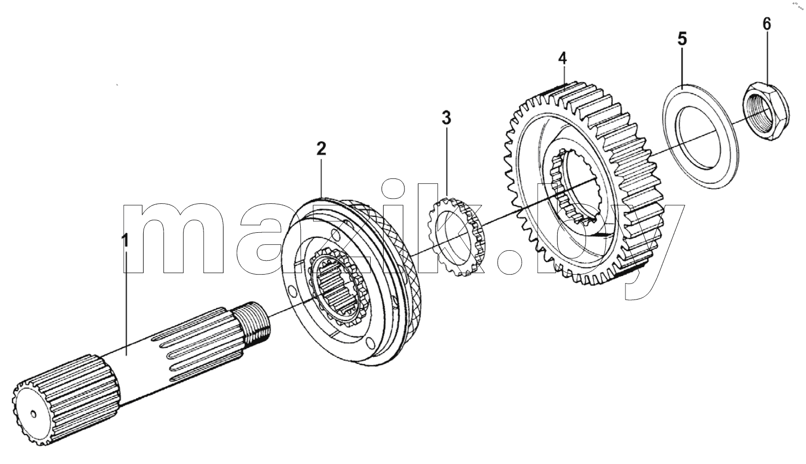  Auxiliary Gearbox Main Bearing Assy