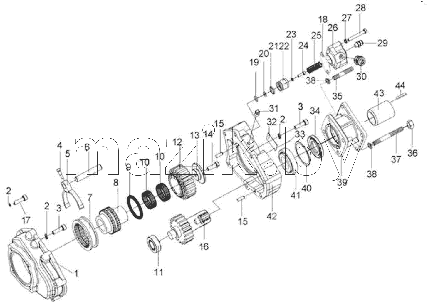  Power Take Off Assembly