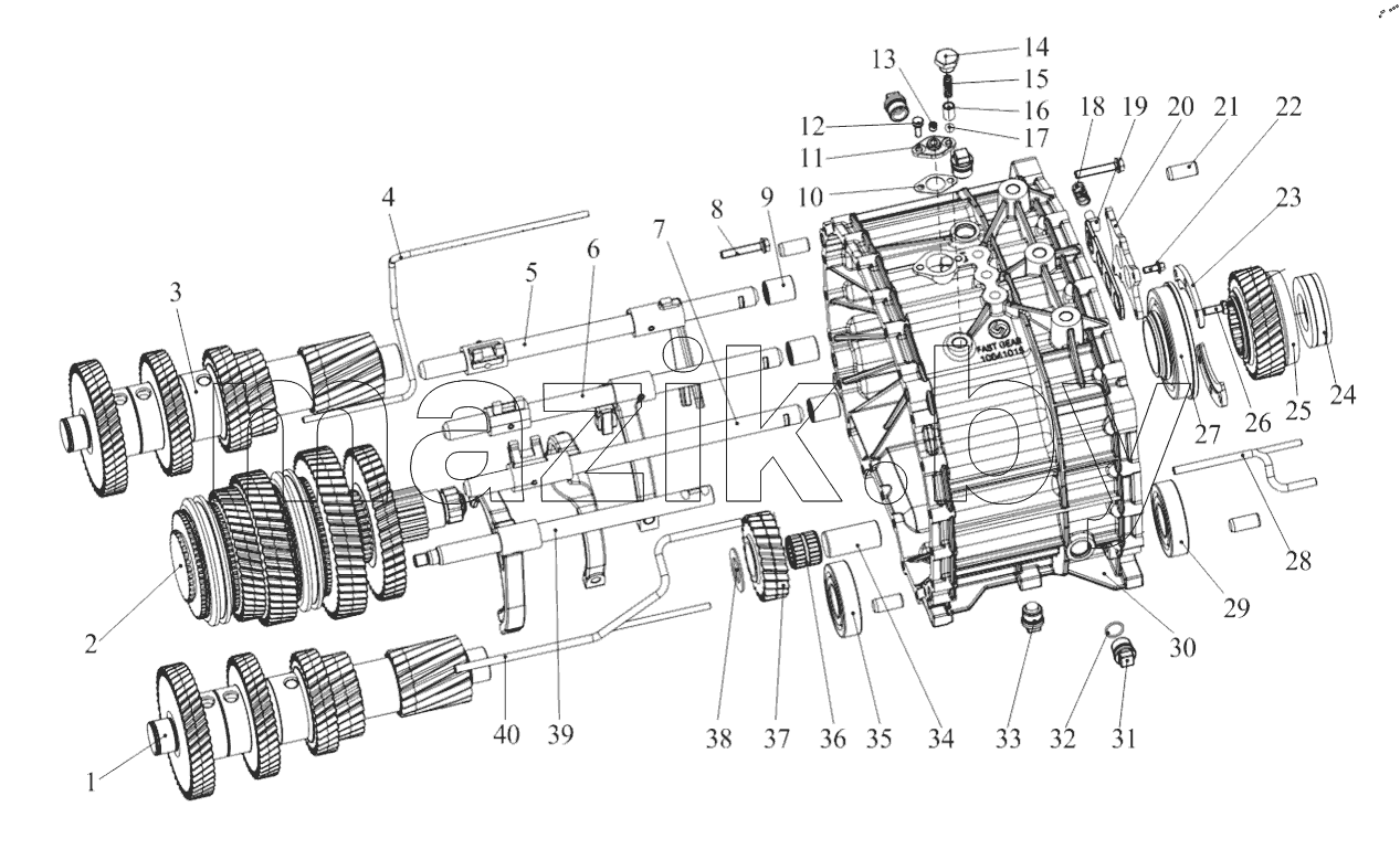  Transmission Housing And Related Parts