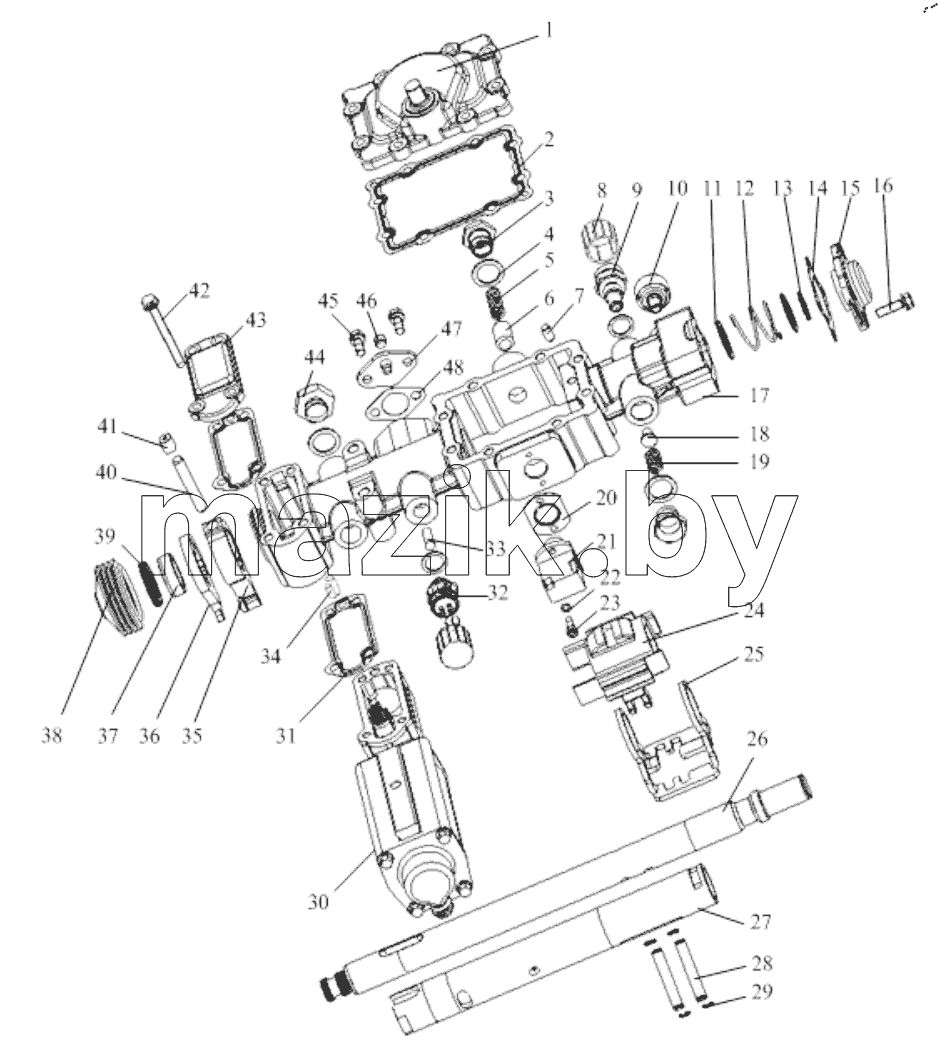  Operation Device Assembly And Related Parts