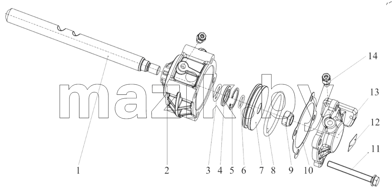  Auxiliary Box Air Cylinder