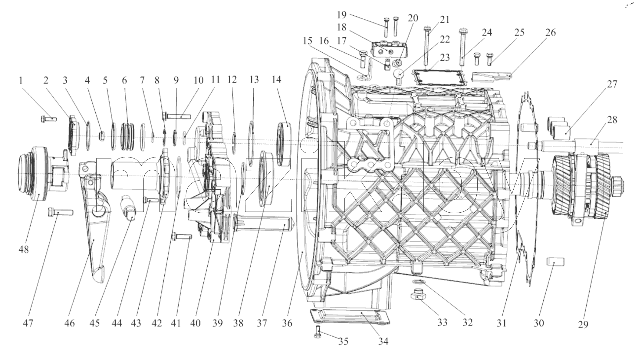  Clutch Housing And Related Parts