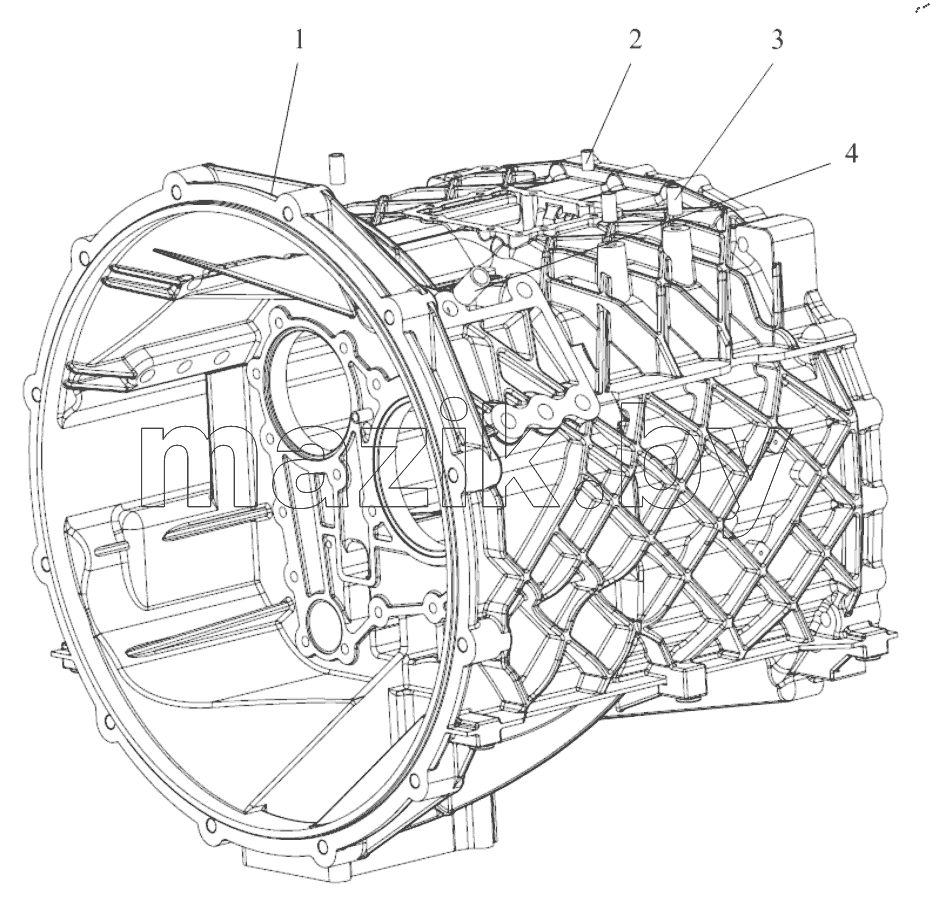  Clutch Housing Assembly