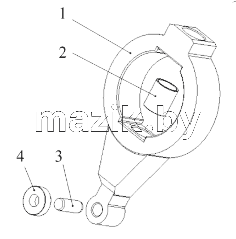  Booster Internal Shaft Head Assembly