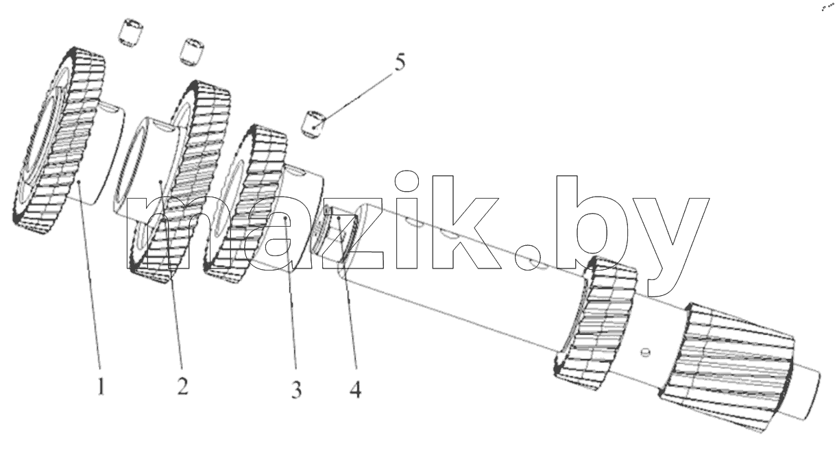  Left Countershaft Assy