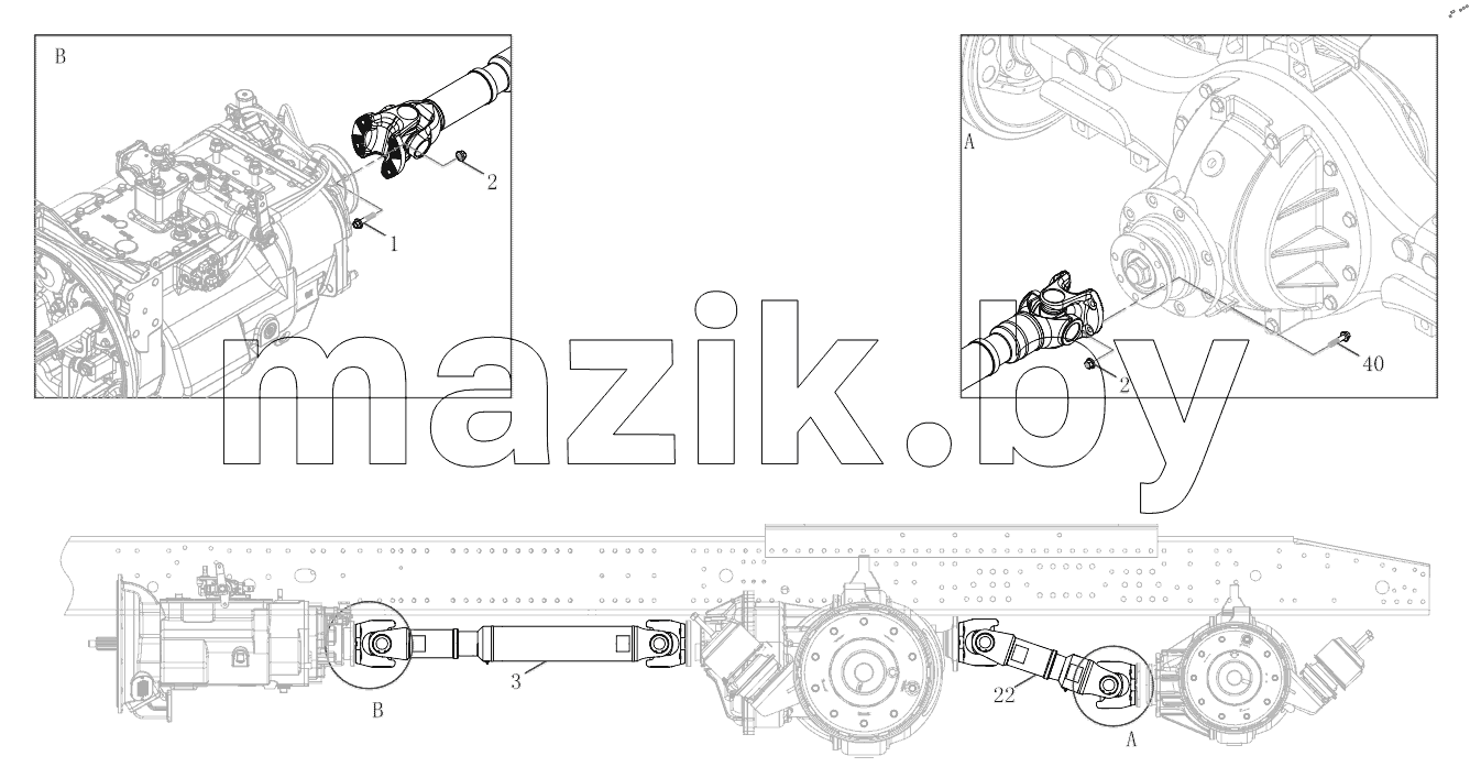  Drive Shaft Logic Assembly
