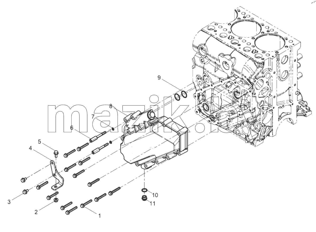  Oil cooler cap Group