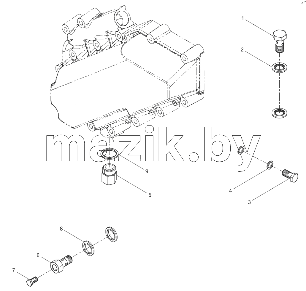  Water-outlet Pipe Set