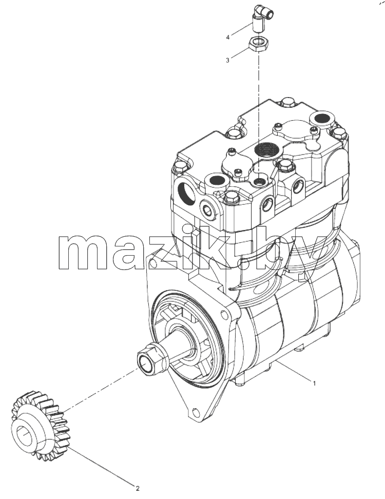  Air Compressor Assembly