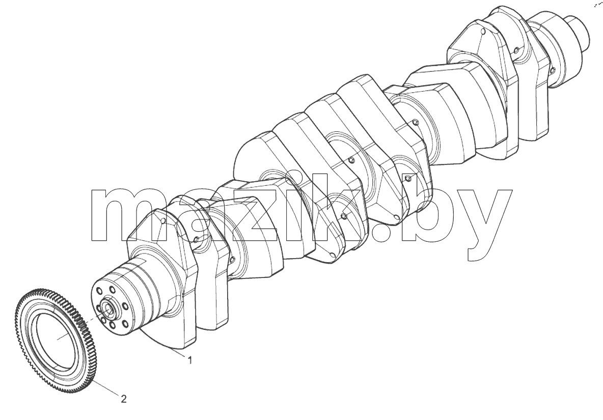  Crankshaft Subassembly