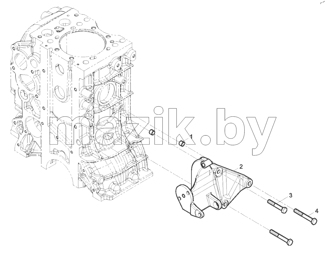  Alternator Bracket Group