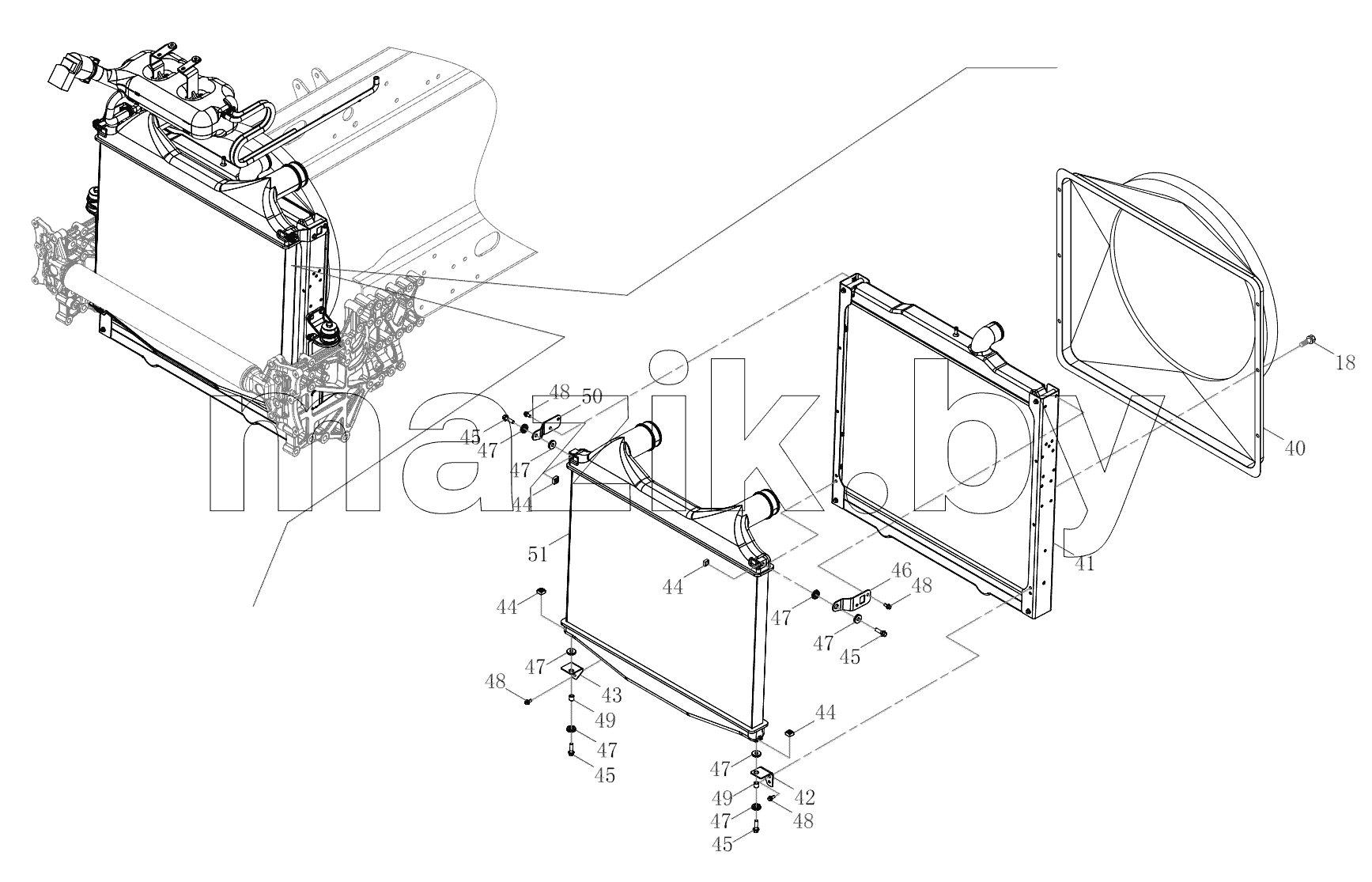  Cooling System Module Assembly