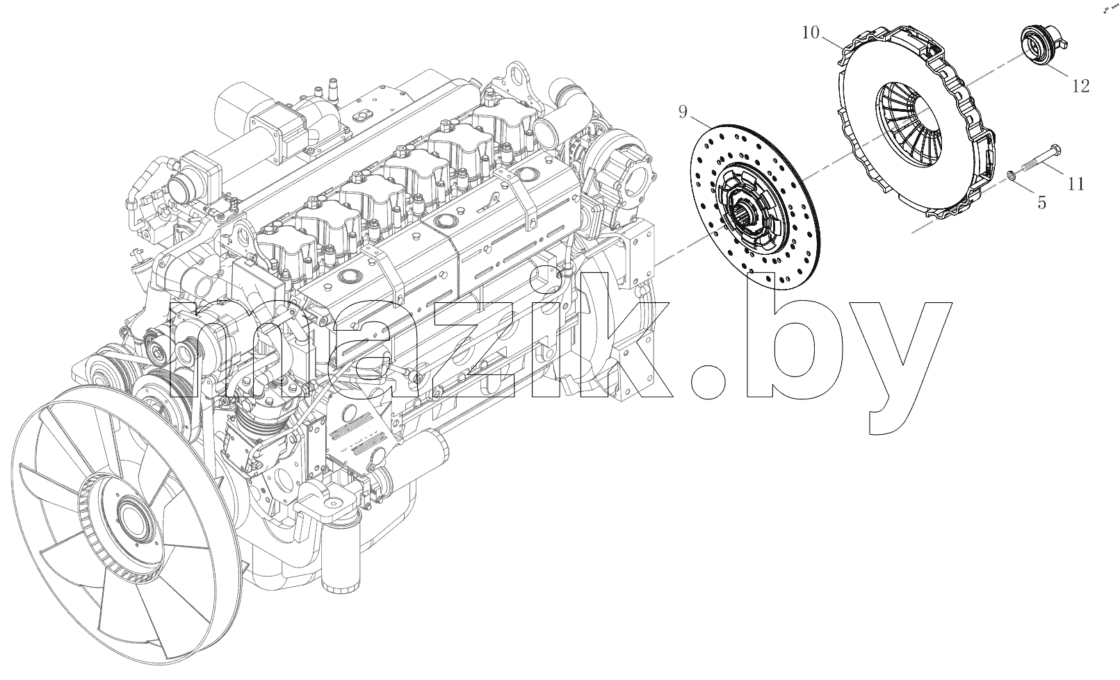  Clutch Logic Assembly