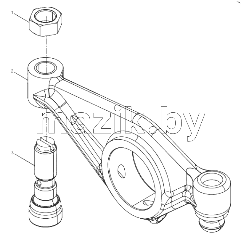  1000410-DZ718 Engine Assembly-Rocker Arm Set