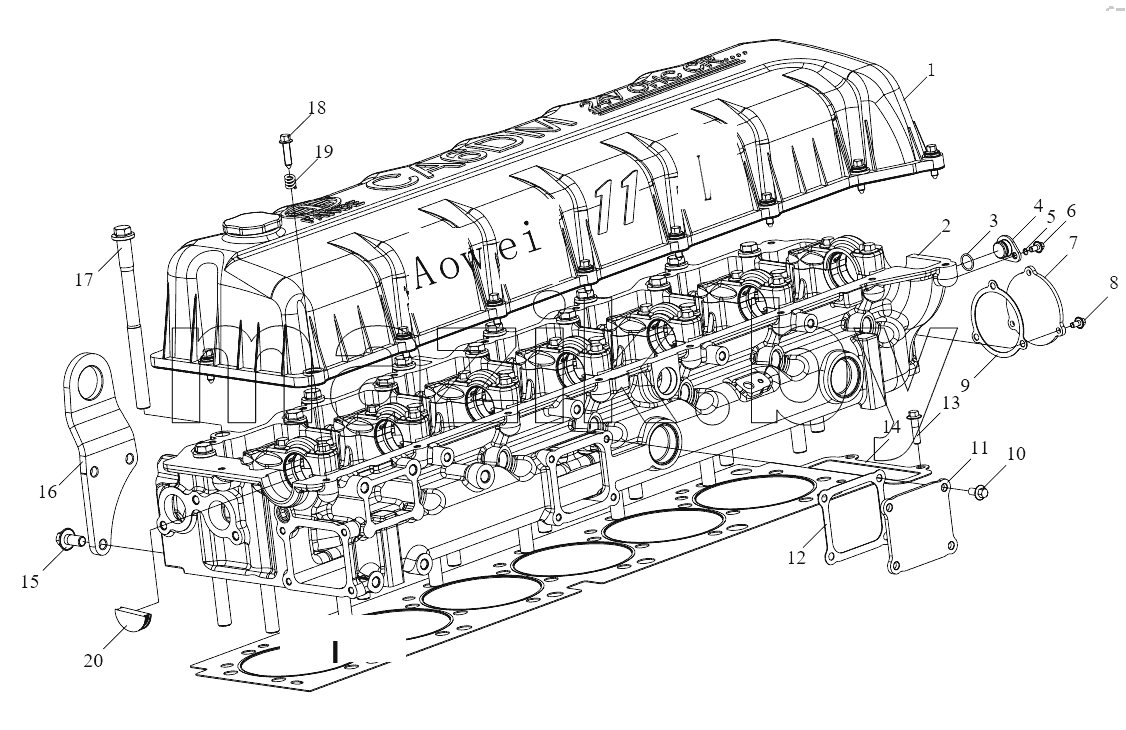  Cylinder Head Component