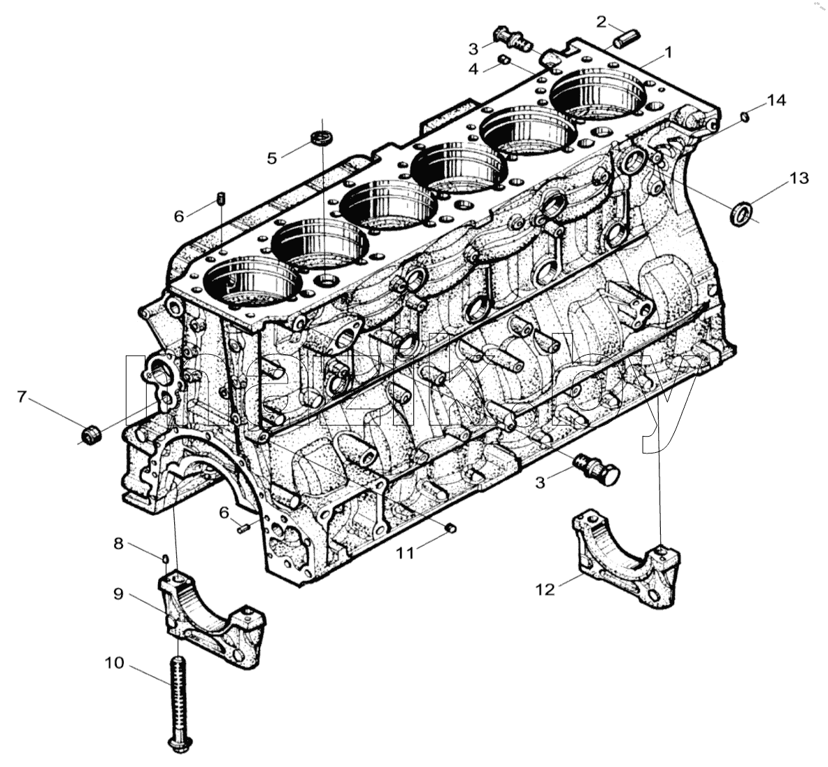  Cylinder Block Subassembly