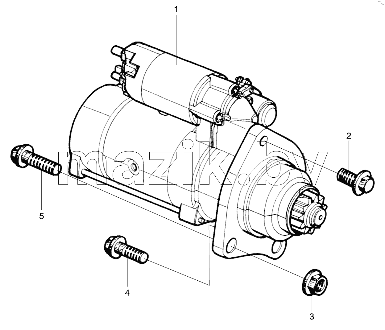  Starter Subassembly