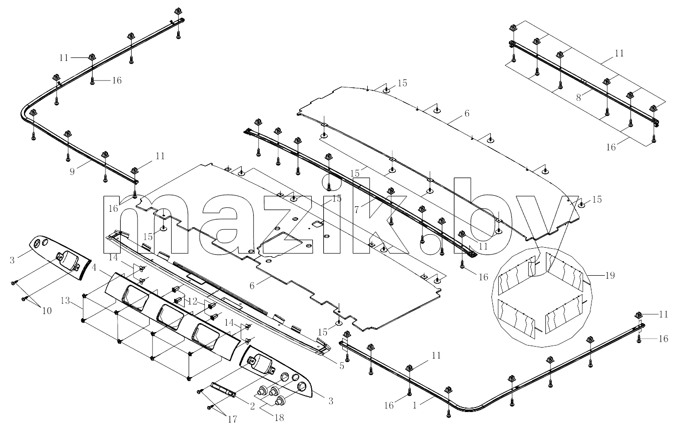  1SB2495720404 Roof accessories