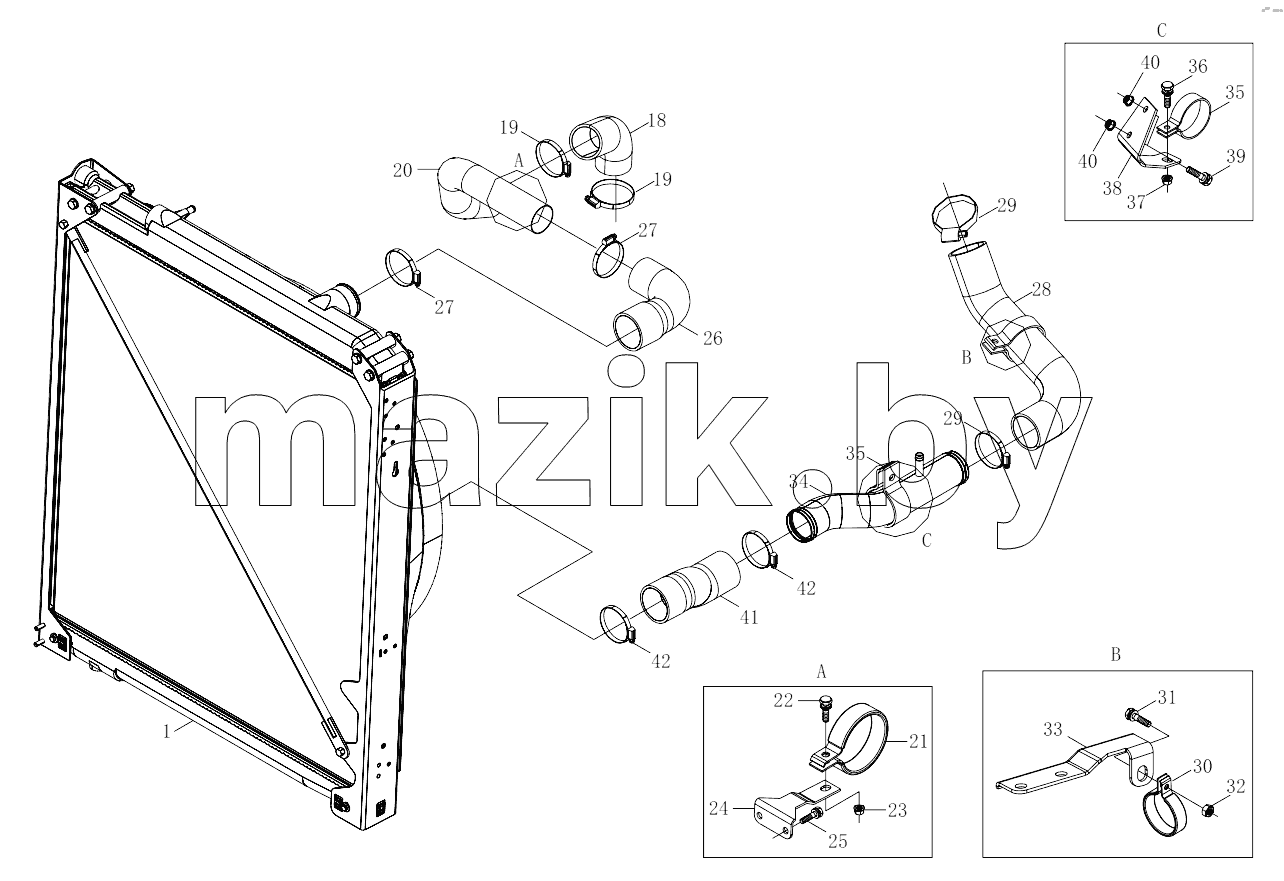  1S42591300401 Cooling system