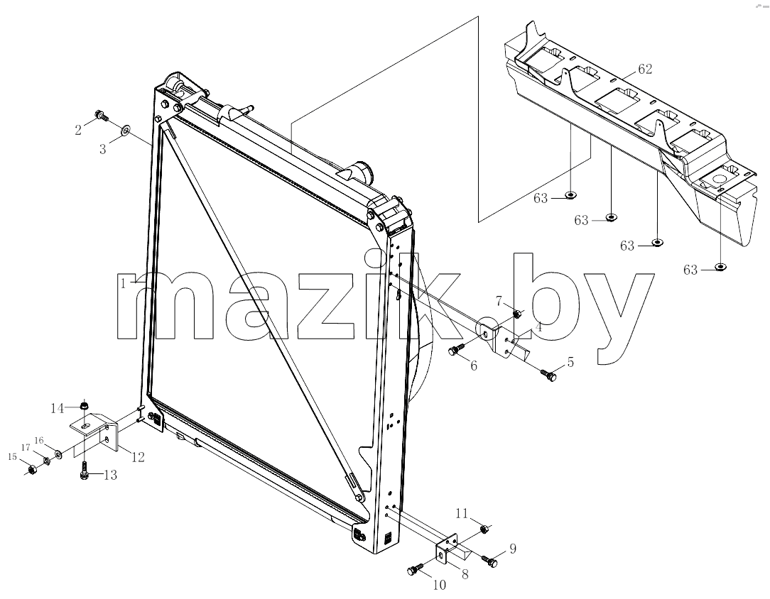  1S42591300401 Cooling system