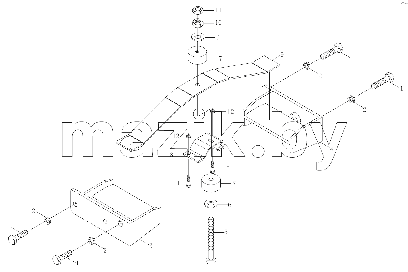  1S41891750002 Gearbox mounting