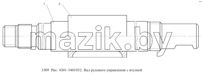 Вал рулевого управления