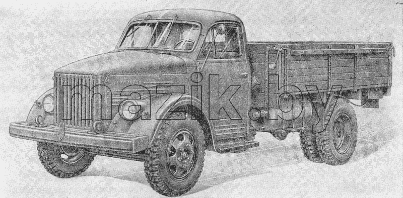 Общий вид автомобиля ГАЗ-51Ж