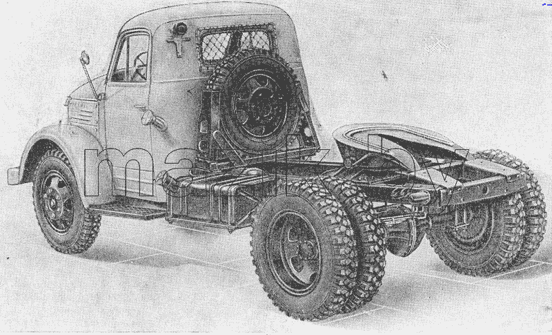 Общий вид автомобиля ГАЗ-51П