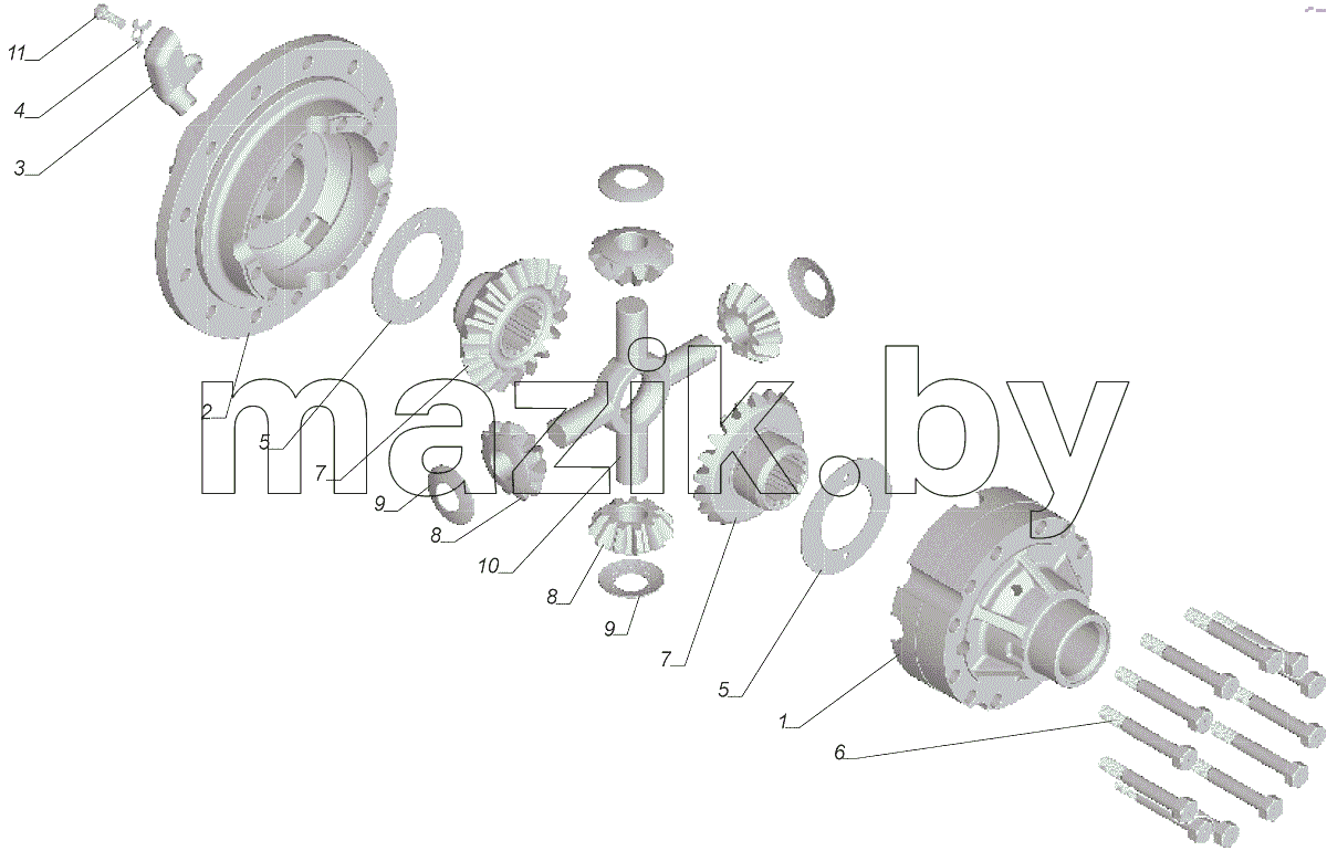  3309-2403011 Дифференциал