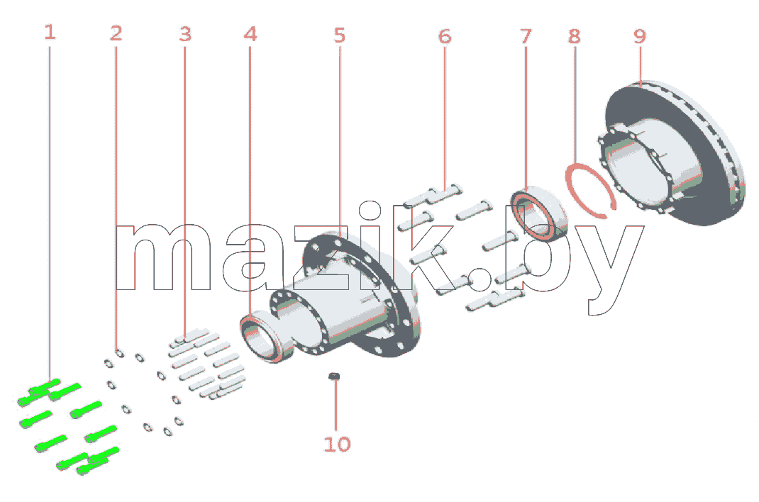 WHEEL BRAKE DISC ASSEMBLY ASSEMBLY