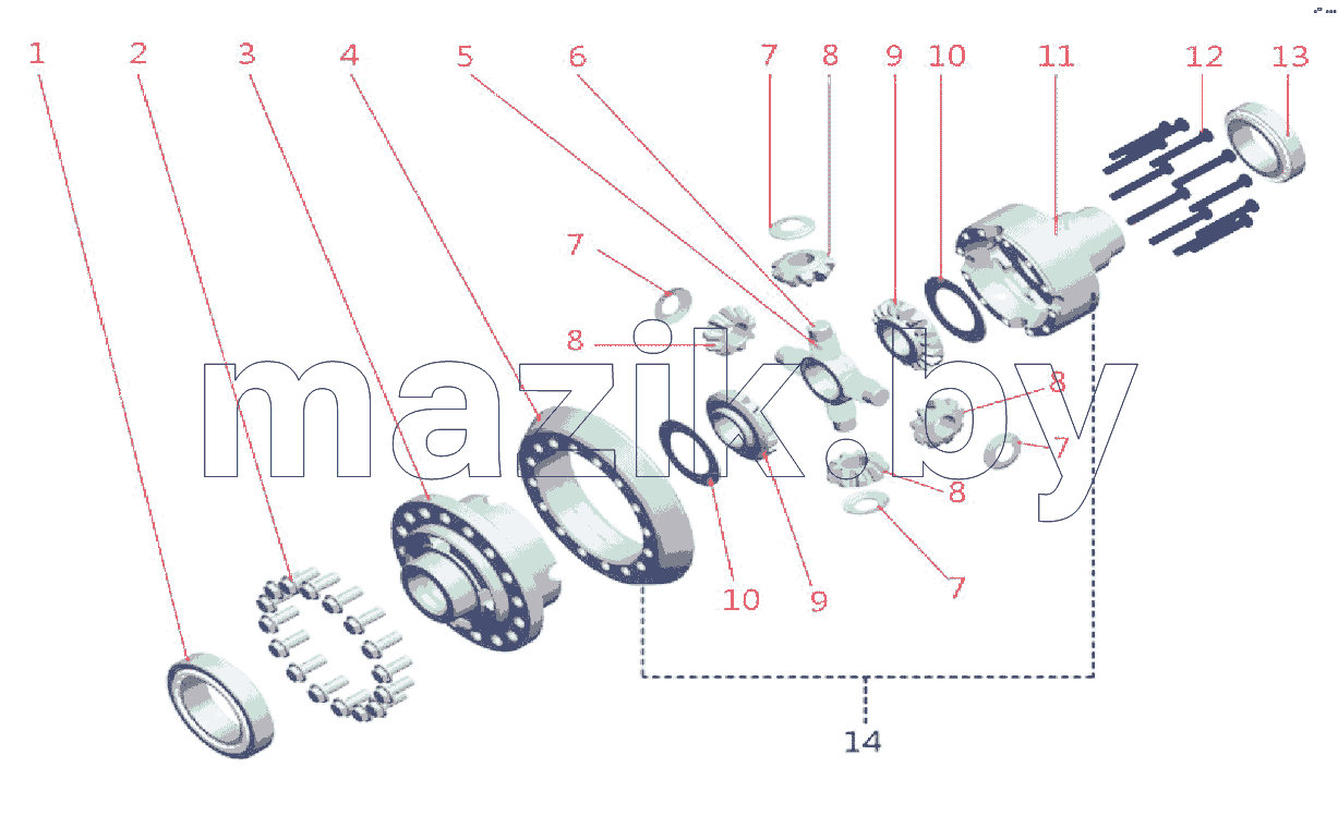 DIFFERENTIAL ASSEMBLY ASSEMBLY