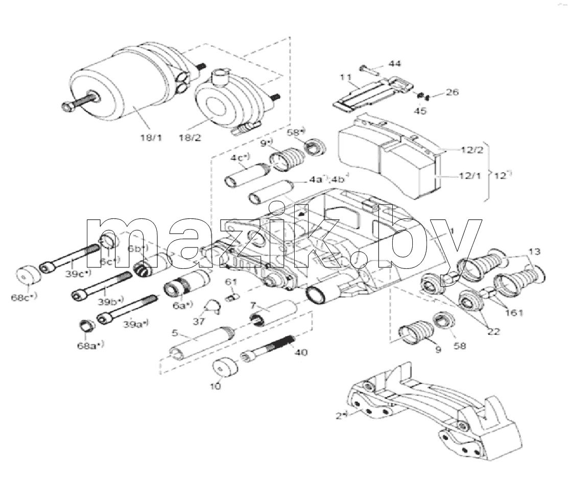 BRAKE ASSEMBLY ASSEMBLY