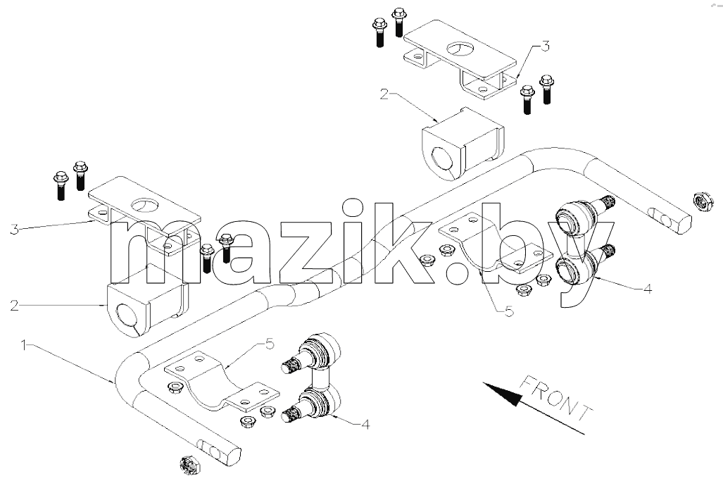 FRONT STABILIZER INSTALL ASSEMBLY