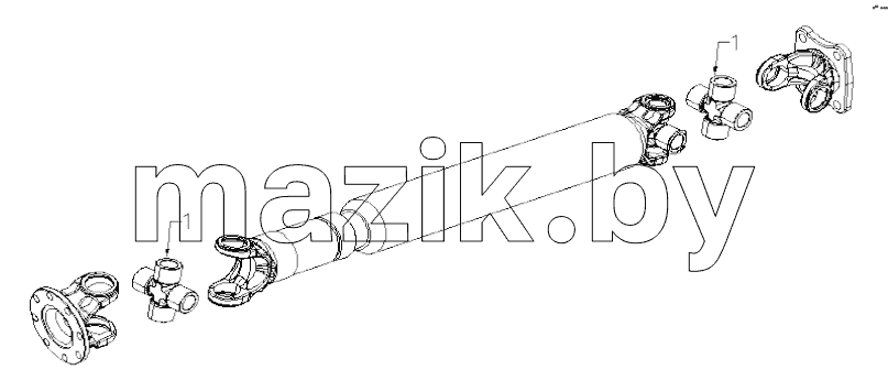 6125Y27-2201010-FK36 DRIVE SHAFT