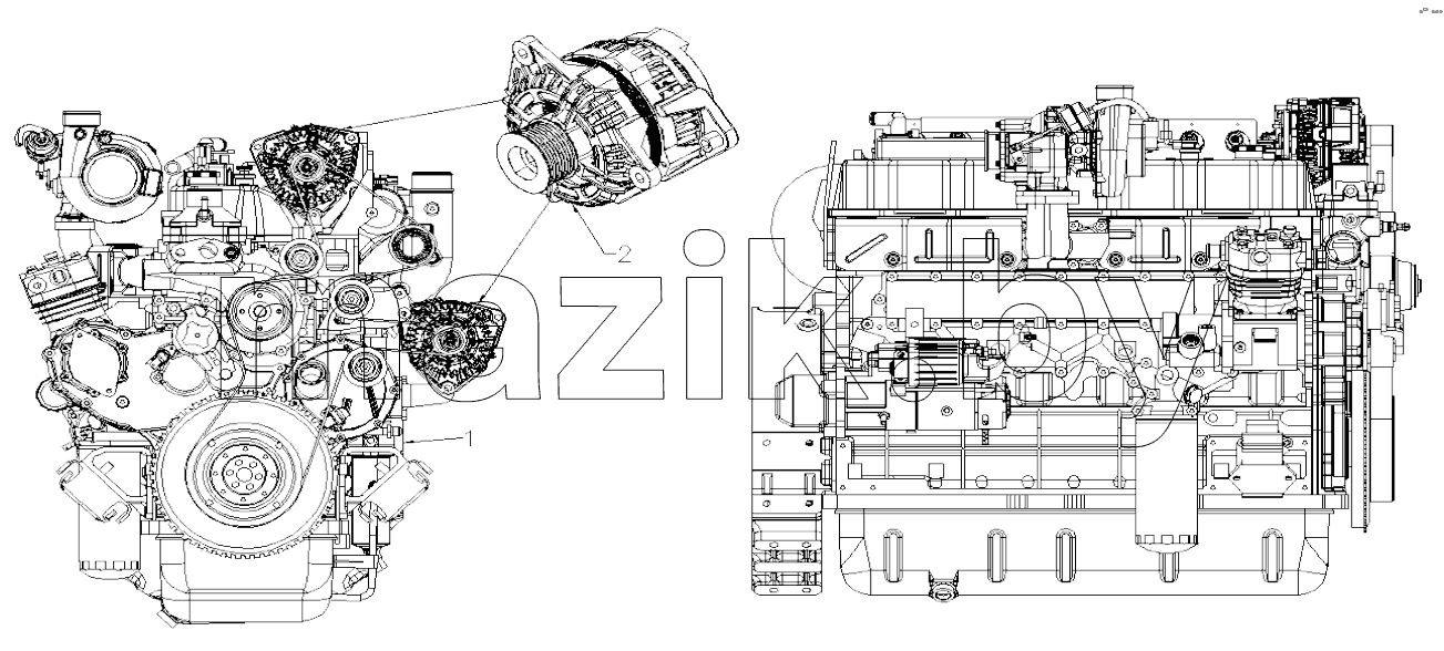ENGINE & AROUND PARTS
