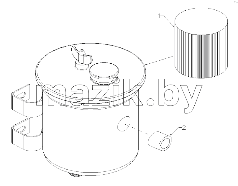 11R105-3425120 STEERING OIL CAN