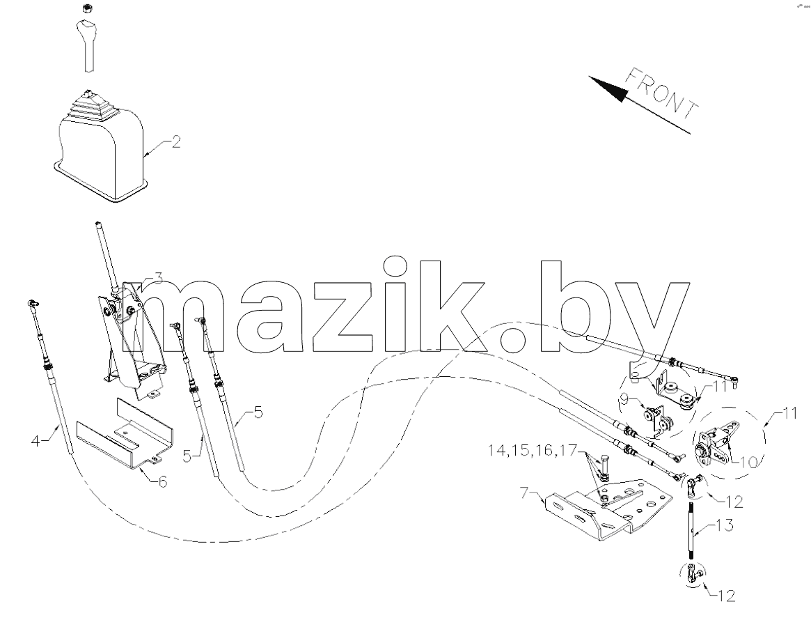TRANSMISSION OPERATING MECHANISM