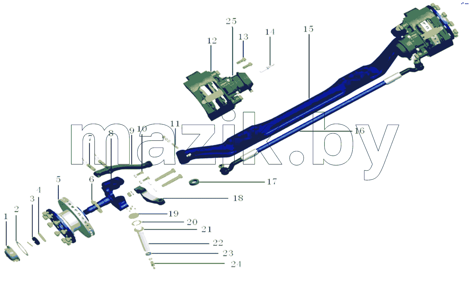 FRONT AXLE SYSTEM