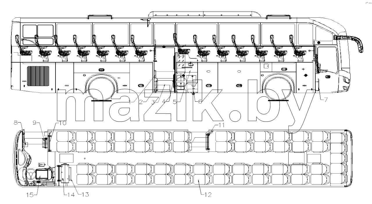 ARMREST & SEAT