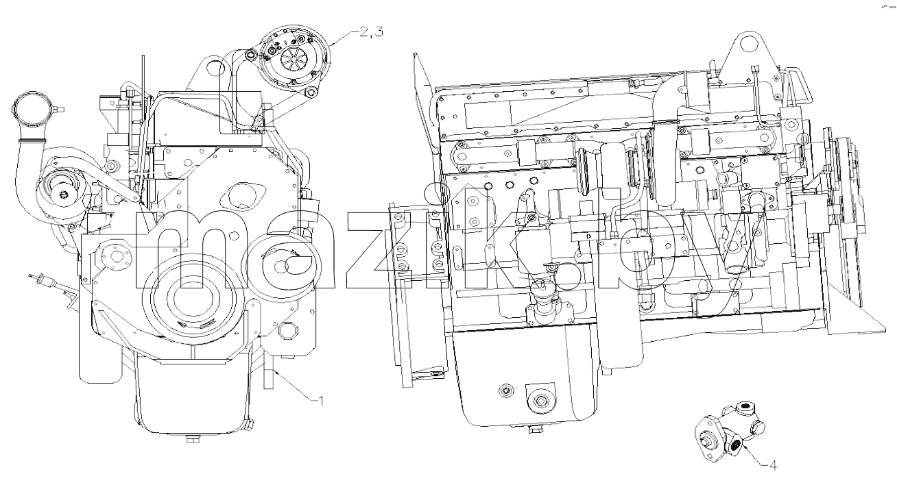 ENGINE & AROUND PARTS