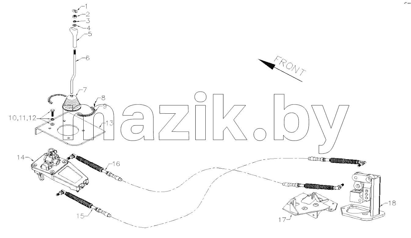 TRANSMISSION OPERATING MECHANISM